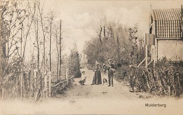 De postbode van Muiderberg in 1904  van Patricia Hofmeester