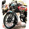 Sertum Oldtimer-Motorrad von Dorothy Berry-Lound