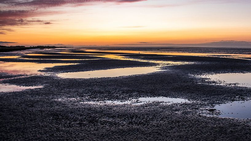 Terschelling Sonnenaufgang 3 von Wilma Wijnen