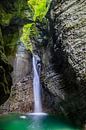 Traumhafter Wasserfall in Slowenien von Fartifos Miniaturansicht