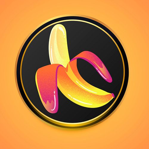 Abstract Banana van The Delighted Fox