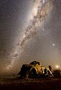 The milky way in Namibia oven a car wreck by Marco Verstraaten thumbnail