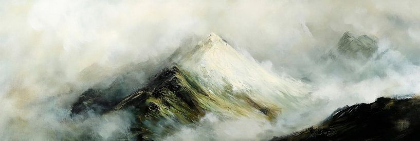Mystery of the cloud mountains by Poster Art Shop