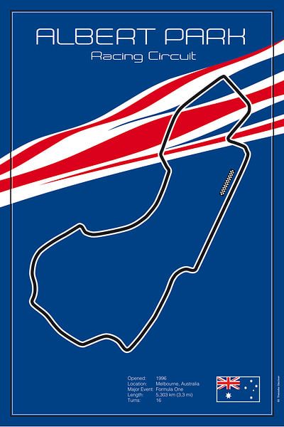 Melbourne racetrack by Theodor Decker
