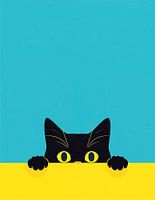 Peek a boo cat