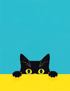 Le chat Peek a boo
