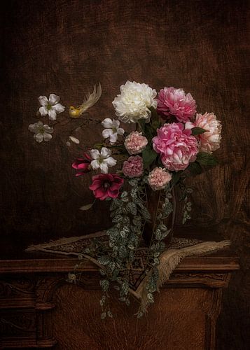 Still Life with Yellow Bird