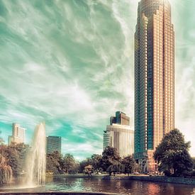 Frankfurt trade fair tower by Frank Wächter