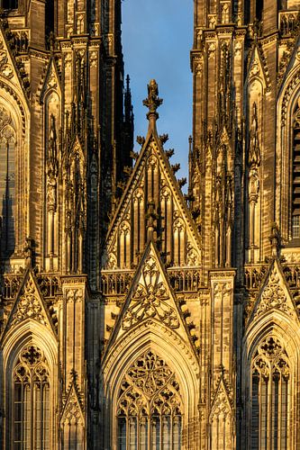 Façade de la cathédrale de Cologne