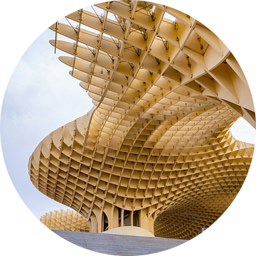 Moderne architectuur van Metropol Parasol, Sevilla | Reisfotografie Spanje van Teun Janssen
