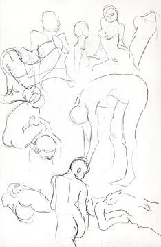 model drawing-11_1995 van Hans Zantman