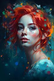 Portrait of a woman by Artsy