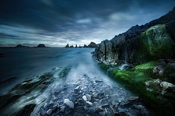 Nature landscape on the coast of Spain. by Voss Fine Art Fotografie