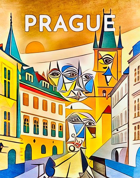 Prague, Globetrotter by zam art