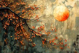 Autumn Abstract Painting by Art Whims
