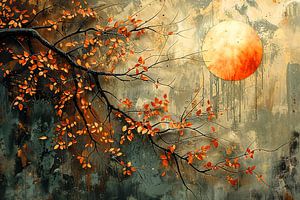Herbst Abstrakte Malerei