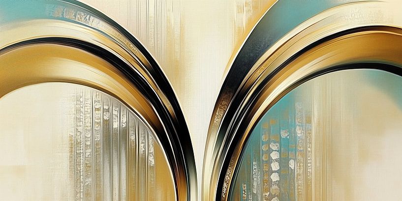 Modern abstracte vormen van Bert Nijholt