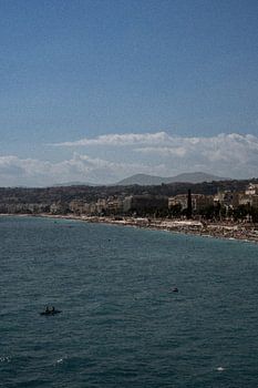 Ein Strandblick an einem schönen Tag | Nizza | Frankreich Reisefotografie