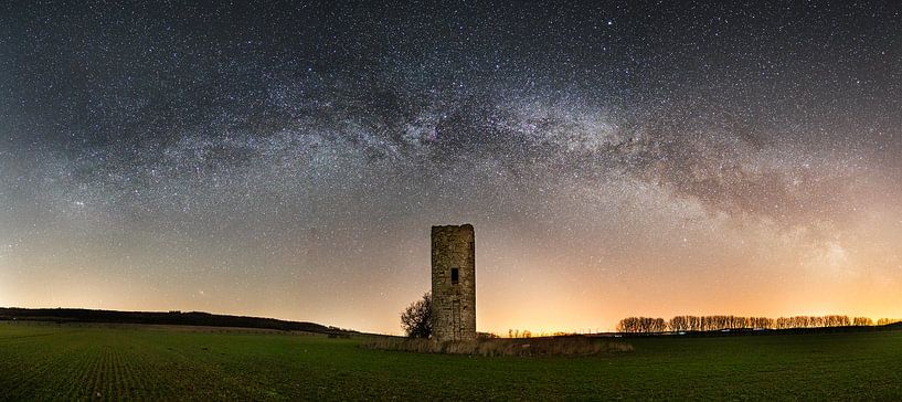 Panorama Voie Lactée et Tour de Garde sur Oliver Henze