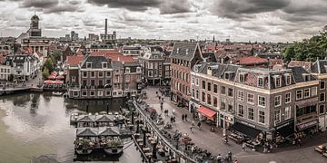 Leiden as a panorama by Jolanda Aalbers