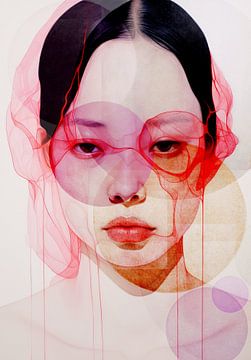 Feelings - in purple and pink by Marja van den Hurk