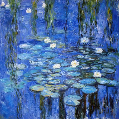 Seerosen a la Monet