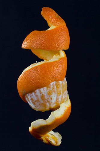 Sinaasappel uit schil