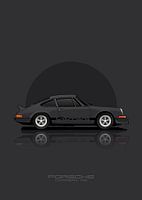 Kunstwagen PORSCHE CARRERA RS Grau