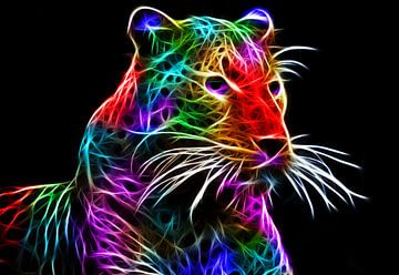 the color leopard