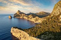 Abendsonne am Cap de Formentor, Mallorca von Michael Valjak Miniaturansicht