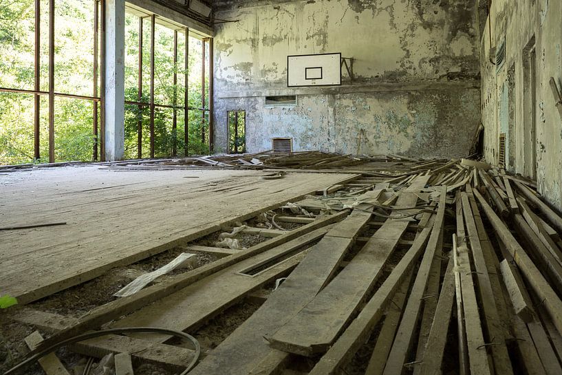 Sporthal Tsjernobyl van Erwin Zwaan