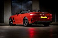 BMW Z4 M40i dans un garage