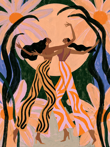 Baile de Flores – Women dancing amongst flowers