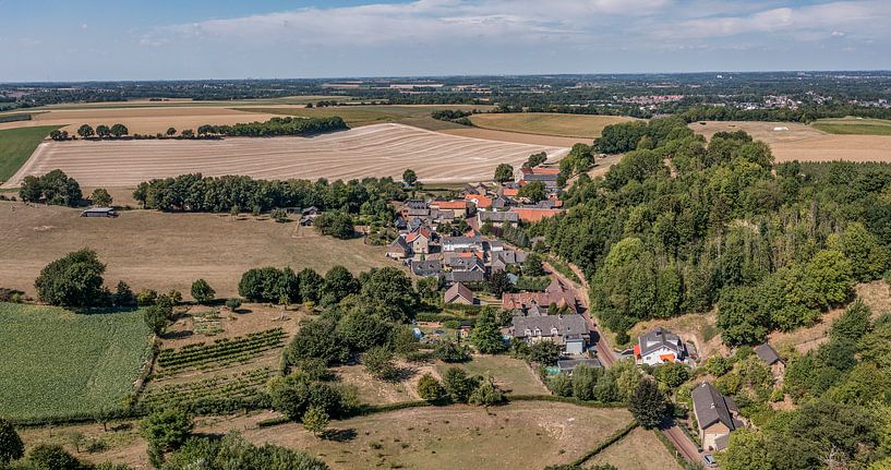 Aerial panorama of Winthagen in South Limburg by John Kreukniet