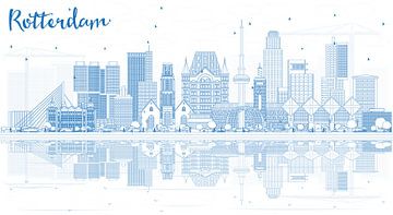 Rotterdam Skyline City