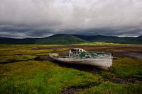 Oude boot - Isle of Mull - Schotland