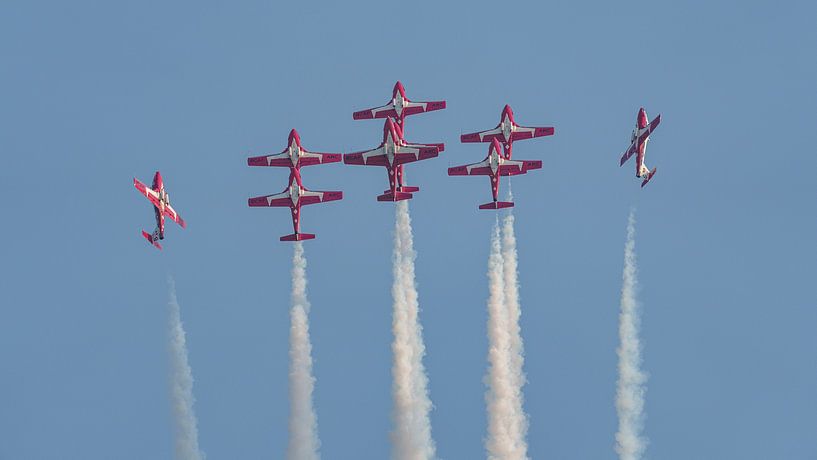 Canadian Armed Forces Snowbirds. by Jaap van den Berg