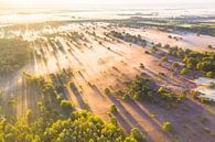 Zonsopkomst boven het Drouwenerzand van Droninger thumbnail