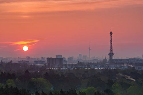 Zonsopgang bij de Teufelsberg