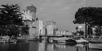 Rocca Scaligera, Sirmione, in Zwart-Wit