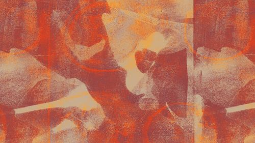 Warme abstracte vormen