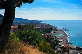 Kustlijn Ventimiglia Italie