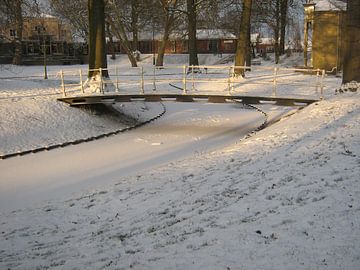 Pont dans le jardin du Prince sur Sjoerd Jelle Wiersma