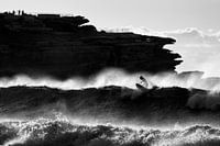 Surfer bij Bondi Beach in Sydney