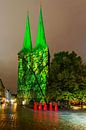 Nikolaikirche Berlin in besonderem Licht von Frank Herrmann Miniaturansicht