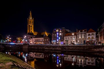 Roermond by night van Maurice Meerten