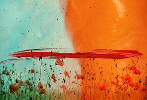 Poppy Field van Maria Kitano