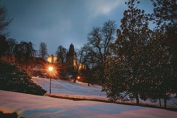 Burg Bad Bentheim im Schnee