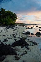 Sunset at Amuri Beach, Aitutaki - Cook Islands