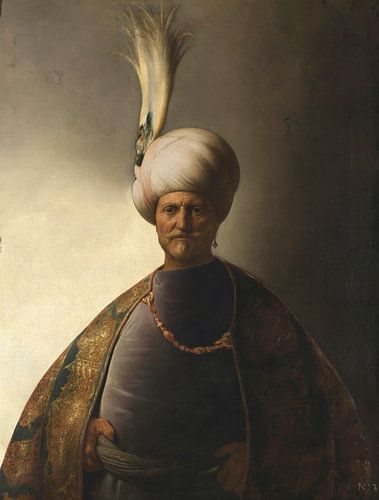 Man in oosterse kledij, Jan Lievens